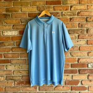 Under Armour Men’s XL Light Blue Polo Shirt